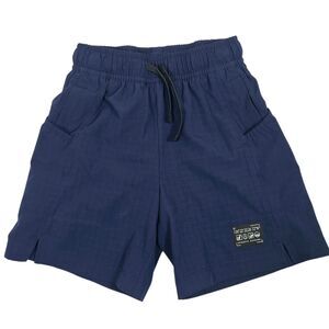 Athletic Works Boy's Size Medium (8) DriWorks Navy Shorts - Quick Dry Drawstring